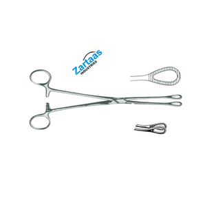 Fórceps de esponja Foerster de acero inoxidable de alta calidad, fabricante y exportador de instrumentos quirúrgicos de 18cm - Product Image 5