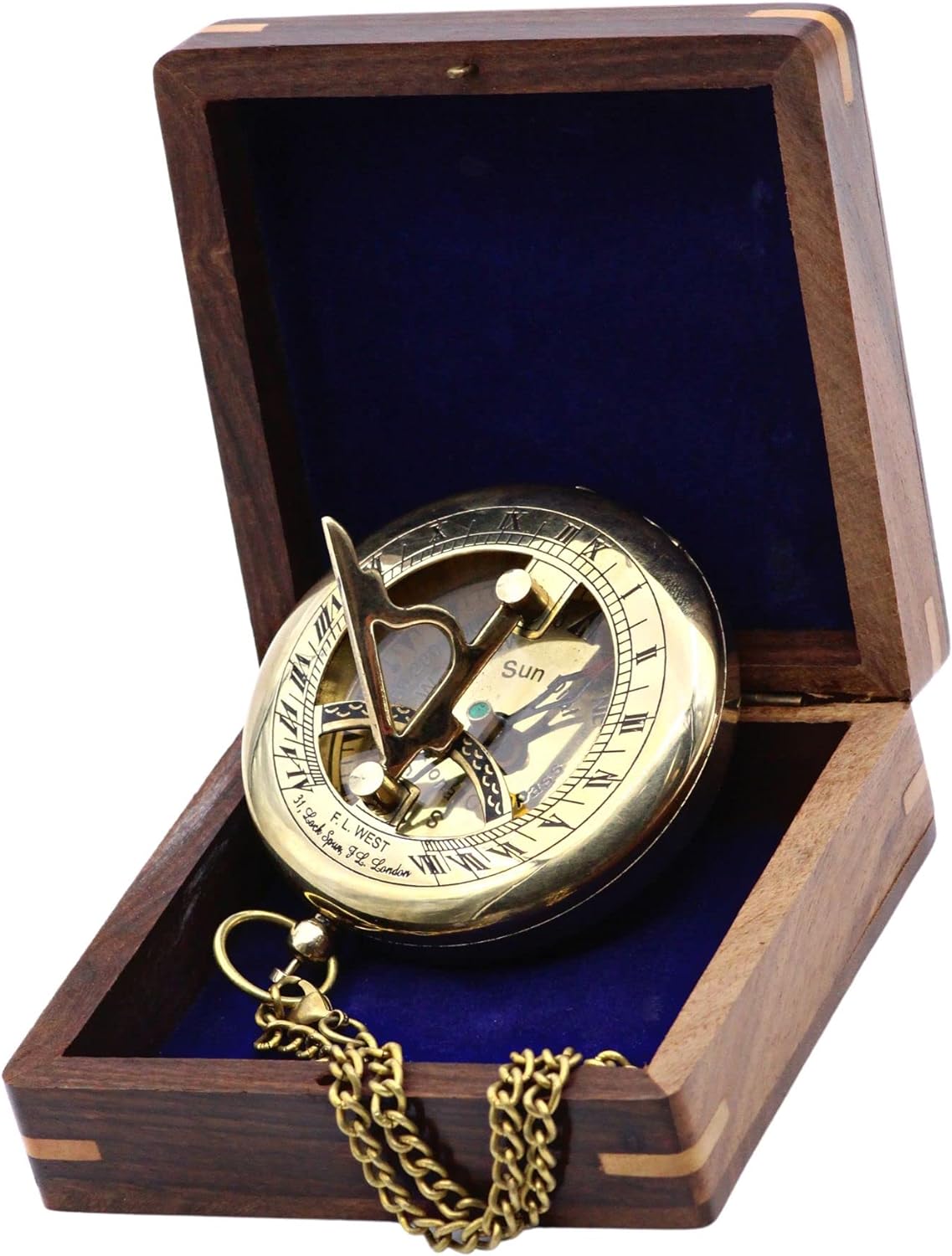 ทองเหลืองเงาและสีน้ำตาล