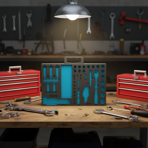 Inserto de Espuma Suave de 2 Componentes Hazet para Estuches de Herramientas 163-466/106 - Product Image 3