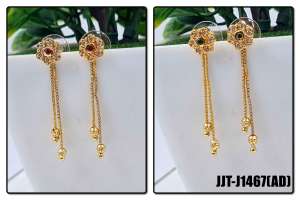 Durable AD Tops Alliage Vert Rouge 0.81 Grammes Paire Léger Porter Tous Les Jours Bijoux De Mode Fournisseur En Gros En Ligne - Product Image 3