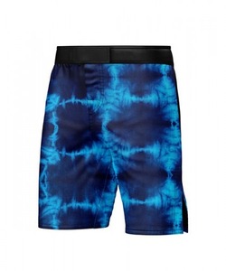 Pantalones cortos MMA de sublimación personalizados de alta calidad para deportes de combate, ropa de artes marciales elástica frontal para boxeo Jiu Jitsu BJJ - Product Image 5