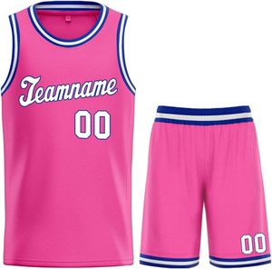 Tenue de basket-ball personnalisée, impression sur écran, polyester, sans manches, taille élastique, short respirant, vêtements de sport d'équipe - Product Image 3