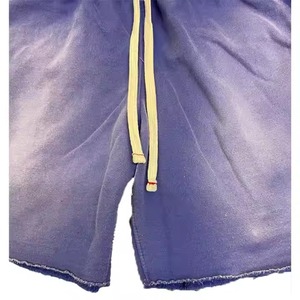 Top trending 2025 Pantalones cortos de verano Active Wear Blank Quick Dry Jogging Vintage Pantalones cortos lavados con ácido - Product Image 3