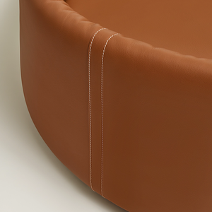 Rampa acrílica de lujo para perro de cuero ortopédico hecha a mano para cama, Camping, viajes al aire libre, cama para perro pequeña Boucle personalizada - Product Image 2