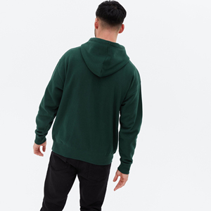 Meilleur pull en polaire 100% coton de haute qualité pour hommes, sweat à capuche d'hiver lourd personnalisé avec motif solide, vente en gros thermique - Product Image 4