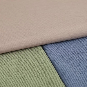 Tela de Felpa Gruesa de Tres Hilos, Tejido de Punto al por Mayor de Fábrica, 65% Algodón, 35% Poliéster, Felpa Francesa para Cortinas - Product Image 1