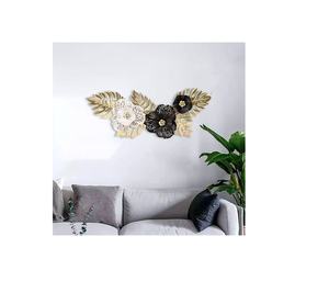 Feuille de métal Style Royal Design Maison Ornement suspendu en métal Feuille Art mural en métal élégant pour la décoration intérieure Prix de gros - Product Image 4