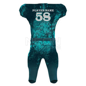 Uniforme de football américain sur mesure de haute qualité, respirant, best-seller - Product Image 2