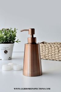Distributeur de savon en métal haut de gamme pour la décoration de salle de bain design, améliorant l'ensemble de l'ensemble avec une finition haut de gamme - Product Image 6