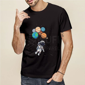Camiseta con Diseño Personalizado, 100% Algodón, Tejido de Punto, Corte Regular para Hombre, Ropa de Calle de Verano, Transpirable y Ecológica - Product Image 3