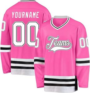 OEM Impresión digital duradera de buena calidad de diseño premium uniformes personalizados reversible jersey de hockey sobre hielo - Product Image 6