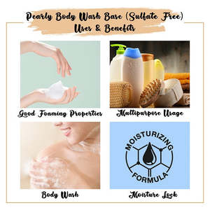 Base de Gel de Ducha Perla para Uso Diario, Hidratante y Blanqueador, con Aromas Herbales de Fresa, Jazmín, Pepino, Lavanda y Limón - Product Image 5