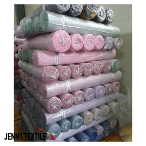 Tela Clásica Resistente a las Arrugas, Nueva Colección 2020, Corea, 100% Algodón, a Cuadros y Lisa, Duradera, para Camisas de Oficina, Lote en Existencia - Product Image 4