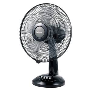STYLE 40W 30cm AR5S31 Table Fan 5-Blade Black <b>Desk</b> Fan - Product Image 1