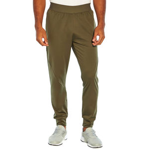 Pantalones Deportivos Casuales para Hombre, Ligeros, 100% Algodón, Ecológicos, Transpirables, Tejido de Lana, Cintura Media, Corte Recto, Precio Bajo - Product Image 1