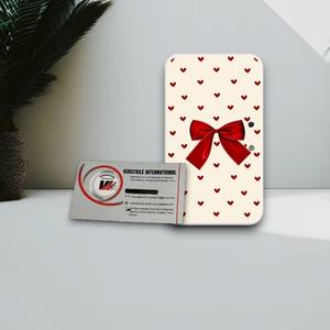 Red Bow Heart Butterfly Diamond Solid Lash Tiles Private <b>Label</b> Lash Plate Eyelash Extension Acrylic Magnetic Custom Logo Lash - Product Image 6