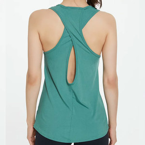Top Corto sin Mangas con Cuello Redondo para Mujer, Personalizado 2026, de Alta Calidad, Transpirable, Tejido, con Borlas, Informal, Sexy, para Entrenamientos de Verano - Product Image 5