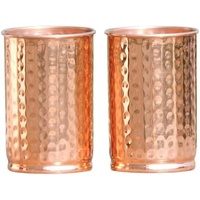Tasse en cuivre martelé antique Style créatif Tasse en métal de qualité supérieure disponible en différents styles