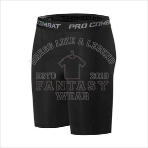 FANTASY WEAR 2026 Pantalones Cortos de Compresión para Hombre, Elásticos en 4 Direcciones, para Entrenamiento, con Logotipo Personalizado al por Mayor, Certificación CE ISO - Product Image 1