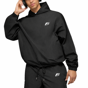 ชุดเซ็ตเสื้อฮู้ดและกางเกงแทรคสูทผู้ชายขายส่ง รับผลิตตามแบบ OEM น้ำหนักเบา ผู้ผลิตจากสหรัฐอเมริกา เสื้อผ้าสตรีทแวร์ Y2K ลำลอง - Product Image 2