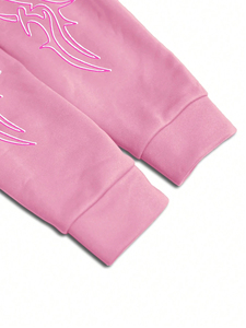 Fabricante personalizado de alta calidad 500GSM al por mayor entrenamiento gimnasio chándal hombres logotipo personalizado Jogger set. - Product Image 5