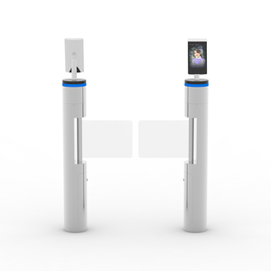 Tự động cho người đi bộ <span class=keywords><strong>swing</strong></span> turnstile cổng tốc độ cao hệ thống kiểm soát truy cập RFID QR đọc mã chống va chạm hàng rào giao thông - Product Image 1