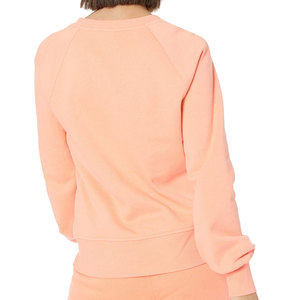 Sweat-shirt en molleton 100 % coton épais pour femme, personnalisé avec logo brodé, imperméable, anti-plis, séchage rapide, 400 g, idéal pour l'hiver et les loisirs. - Product Image 3