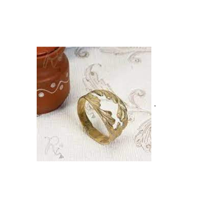 Soporte de anillo para servilletas de latón, satén, tamaño personalizado, accesorios de baño de acero inoxidable con producto de venta - Product Image 1