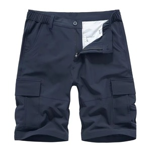 Pantalones Cortos Cargo Elásticos para Hombre, Transpirables, Talla Grande, Deportivos, Casuales, con Diseño Multibolsillos para Mayor Comodidad y Estilo - Product Image 3