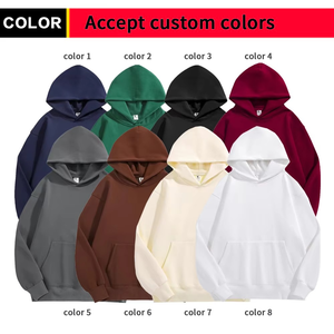 Sweat-shirt unisexe à capuche intégrale, imprimé en 3D, surdimensionné, lourd, 450 GSM, 100% coton, pour l'hiver - Product Image 2