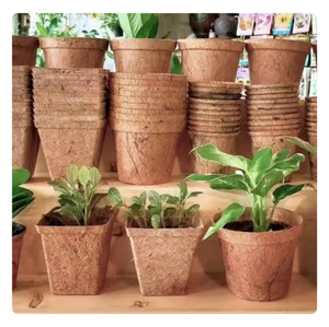 Pots de coco écologiques de qualité supérieure-Jardinières biodégradables et durables - Product Image 4