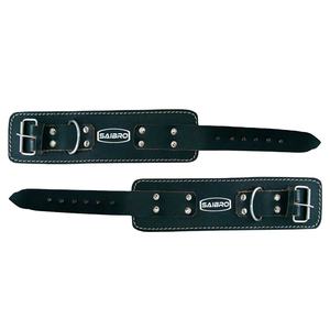 Unisex High Quality Cowhide Neoprene Gym Belt with <b>Ankle</b> Strap Customizable Logo Leg Pulley for Training and Weight Lifting - Product Image 1