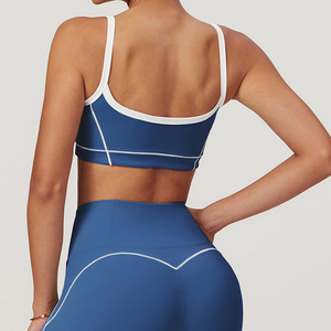 Fabricants de vêtements de sport, nouveau design de soutien-gorge de sport, sensation de nu, serré, soutien-gorge de yoga à dos en U pour femmes, séchage rapide, soutien-gorge de sport de fitness - Product Image 3