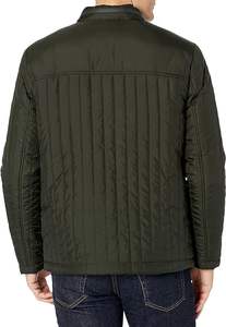 Haute qualité chaud Polyester homme hiver veste matelassée rembourrage brillant doudoune hommes hiver à capuche matelassé hommes vestes - Product Image 6