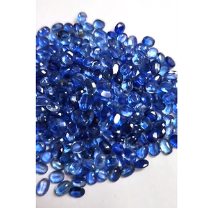 Haute qualité 279 pièces 5x4mm bleu kyanite facette 132cts Lot calibré optique spécial argent perle forme naturelle pour la fabrication de bijoux - Product Image 4