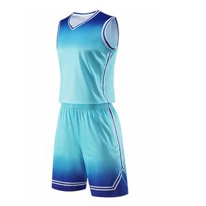 Nouvel uniforme de basket-ball personnalisé original, respirant, pour garçons, maillot de basket-ball uni, ensemble pour hommes, 100% polyester, haute qualité - Product Image 1