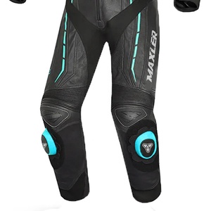 Combinaison de moto en cuir pour homme MAXLER MX-MLS-68, protection CE niveau 2, respirante, durable, cuir véritable premium 100% - Product Image 5