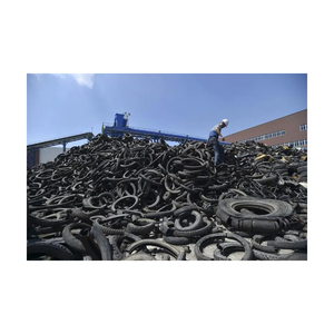 Reifenabfall recycelte zerkleinerte Reifen Lieferant gebrauchte Lkw-Reifen und -Räder - Product Image 4