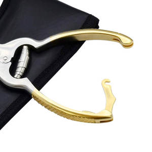 Professional Podiatrist Chiropody Calliper Cutter 6\" Mycotic Toenail Nippers Double Action Gold Plated Nail Clipper for Mycotic - Product Image 3