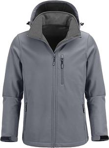 Chaqueta Softshell para Hombre, Venta al por Mayor de Fábrica, Logotipo Personalizado, Chaqueta Impermeable para Hombre, Chaqueta Cortavientos Ligera para Senderismo - Product Image 5