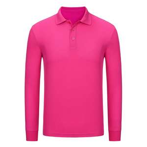 Polo d'été à la mode pour hommes avec logo personnalisé Nouveau style d'affaires Tops à manches courtes ODM Vêtements en tissu teints en couleur unie - Product Image 1