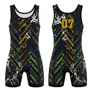 Uniforme de Lucha Reversible para Hombre, Sublimado, Hecho en Pakistán, Alta Calidad, Transpirable, Spandex/Poliéster - Product Image 1