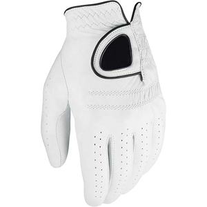 Gants de golf en cuir véritable pour hommes, personnalisables avec étiquette de marque, doux, respirants, légers, avec poignées, fermeture à enfiler, pour la main gauche - Product Image 4