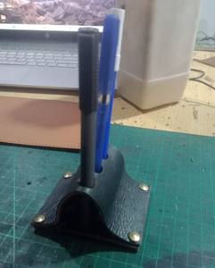 Portalápices para Escritorio, Estuche para Pluma Estilográfica, Portalápices de Escritorio, Soporte para Pluma Estilográfica, Regalos Personalizados, Cuero Original - Product Image 5