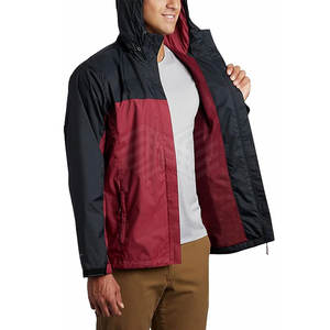 High Street Style Chaqueta cortavientos de lona transpirable para hombre Tallas grandes Colección de invierno - Product Image 2