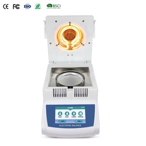 220V thực phẩm y tế Halogen phòng thí nghiệm phân tích độ ẩm rắn 0.001g độ ẩm chính xác mét - Product Image 5