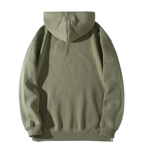 Sweat-shirt à capuche unisexe surdimensionné avec logo personnalisé, 100% coton, style mode pour homme, sweat-shirt d'hiver, sweat-shirt uni 2026 - Product Image 3