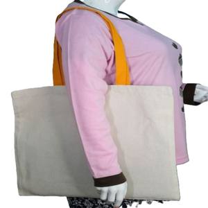 Sac fourre-tout en coton 100% pour femmes, à deux bretelles, nouvelle mode, personnalisé en usine, avec fonction musicale, prêt pour les voyages, grande capacité, écologique - Product Image 3