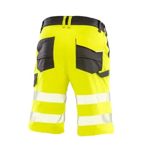 Pantaloni di Sicurezza Elasticizzati Riciclati con Adesivi Riflettenti Sostenibili e Luci per Promozioni - Product Image 4