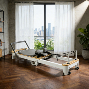 Máquina de Pilates Reformer de Aluminio Plegable para Moldear el Cuerpo, Reformer de Aluminio para Centros de Rehabilitación - Product Image 6